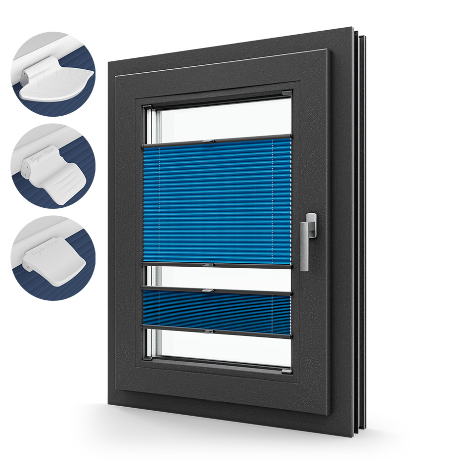 Plisseerollo Vegas Plisse DUO